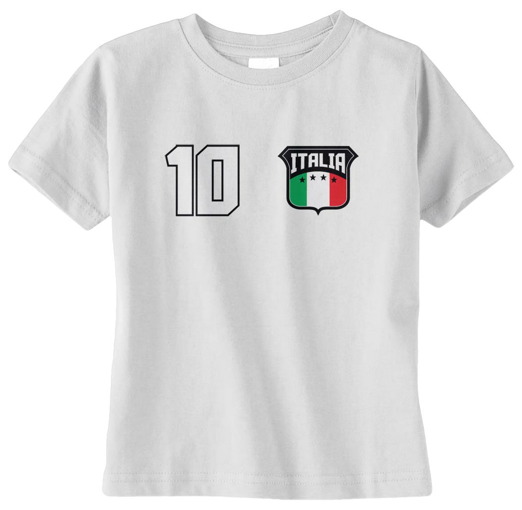 Threadrock Baby Team Italia Soccer Infant Tshirt Italy Italian